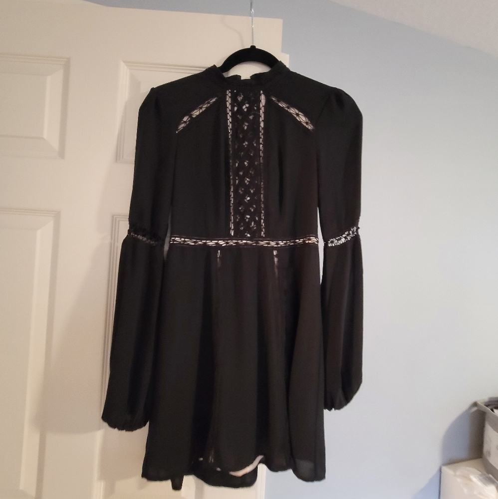 Express black dress